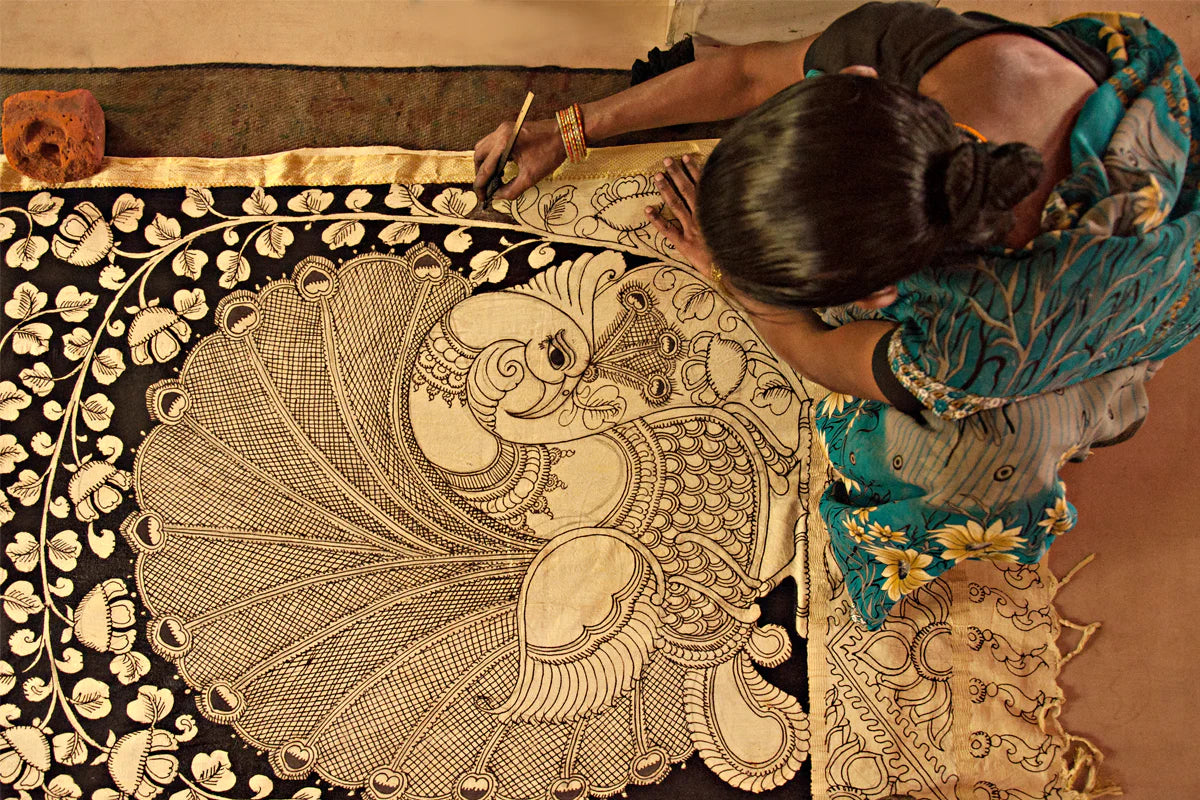 Kalamkari Hand-paint Shirt