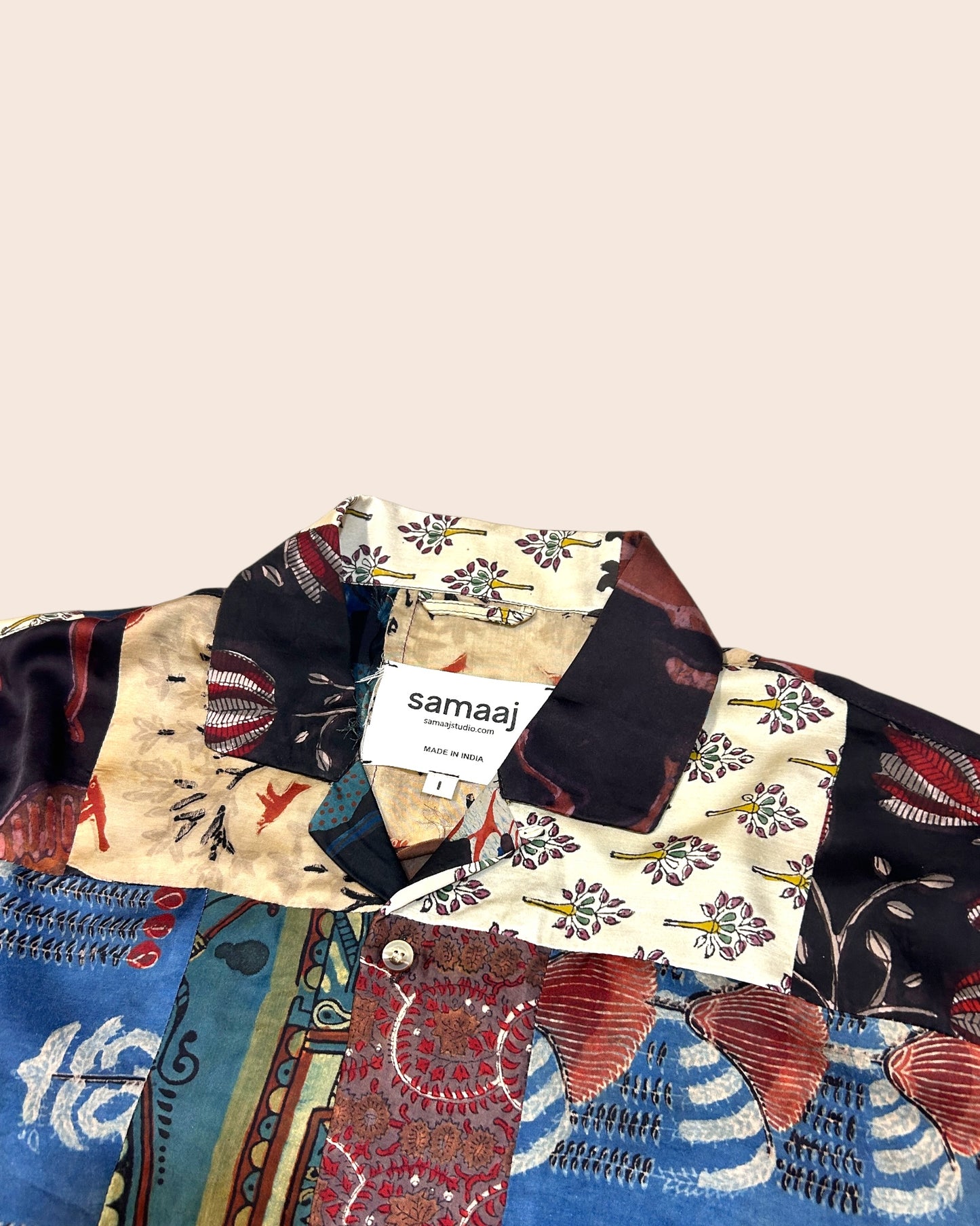 Upcycled Silk Shirt 05