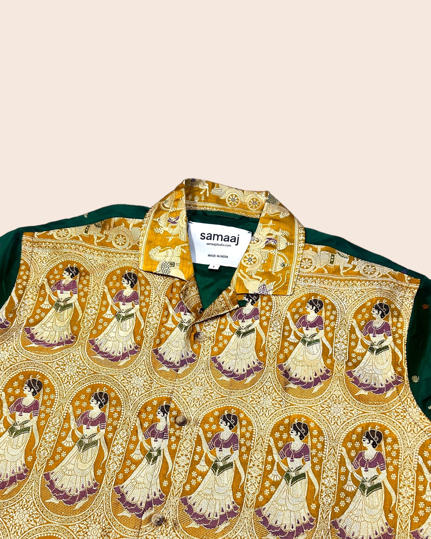 Baluchari Handwoven Shirt 03