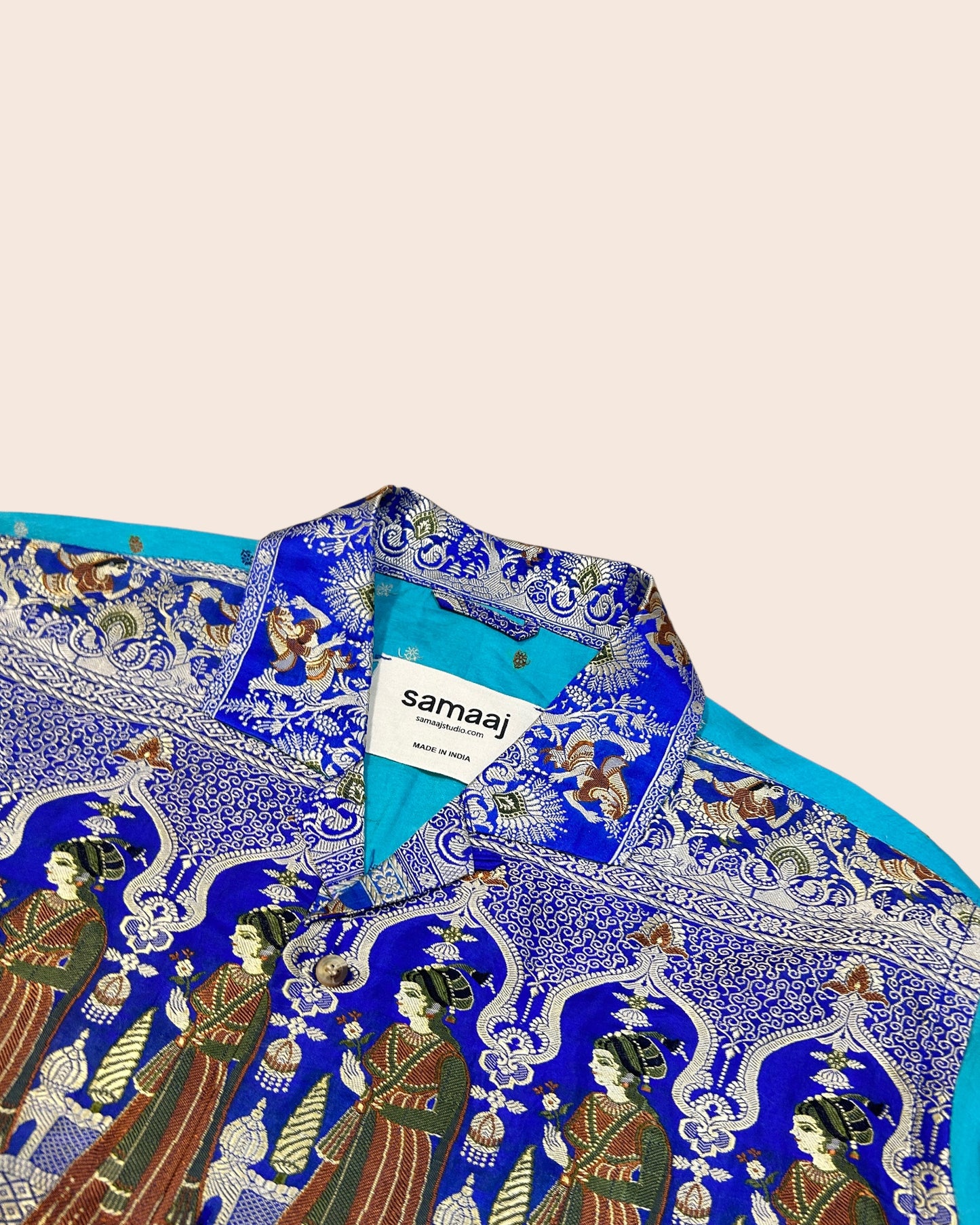 Baluchari Handwoven Shirt