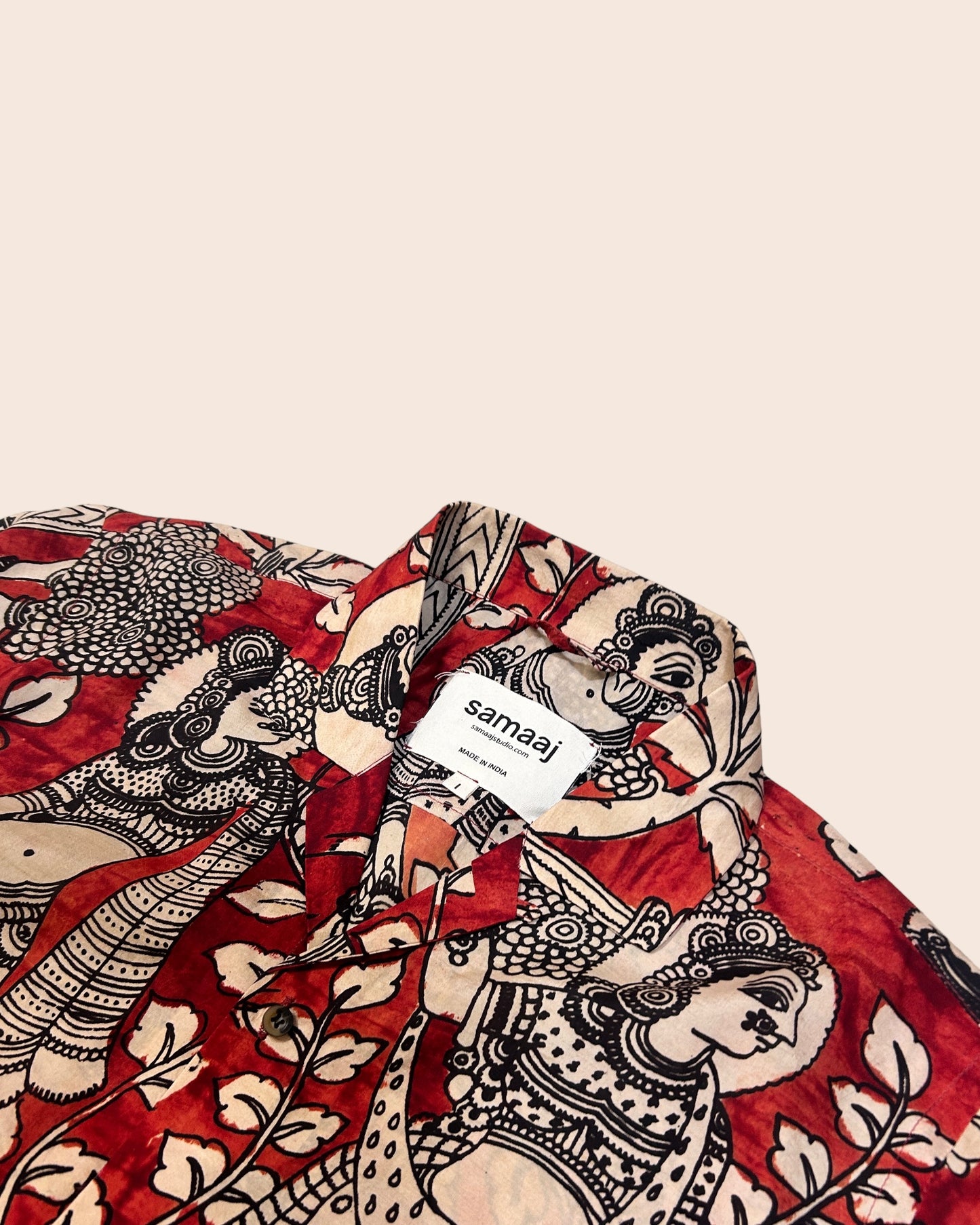 Kalamkari Hand Paint Shirt 14