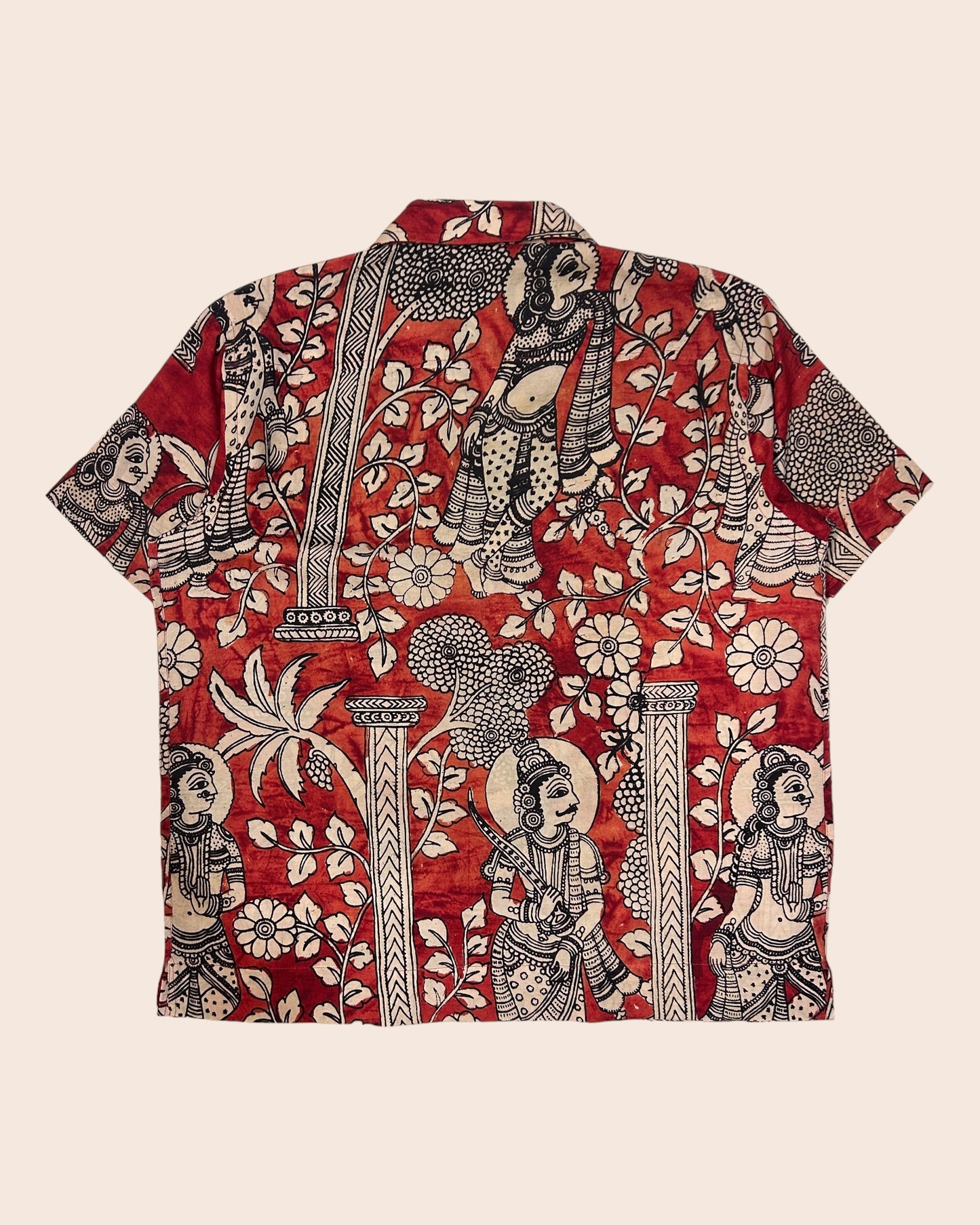 Kalamkari Hand Paint Shirt 14