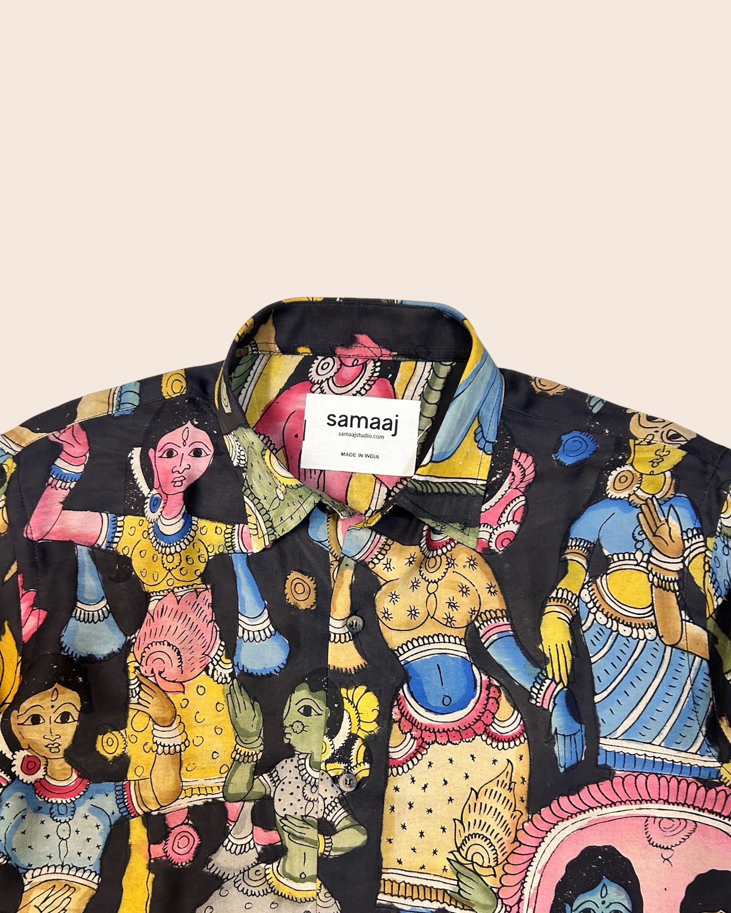 Kalamkari Hand Paint Shirt 15
