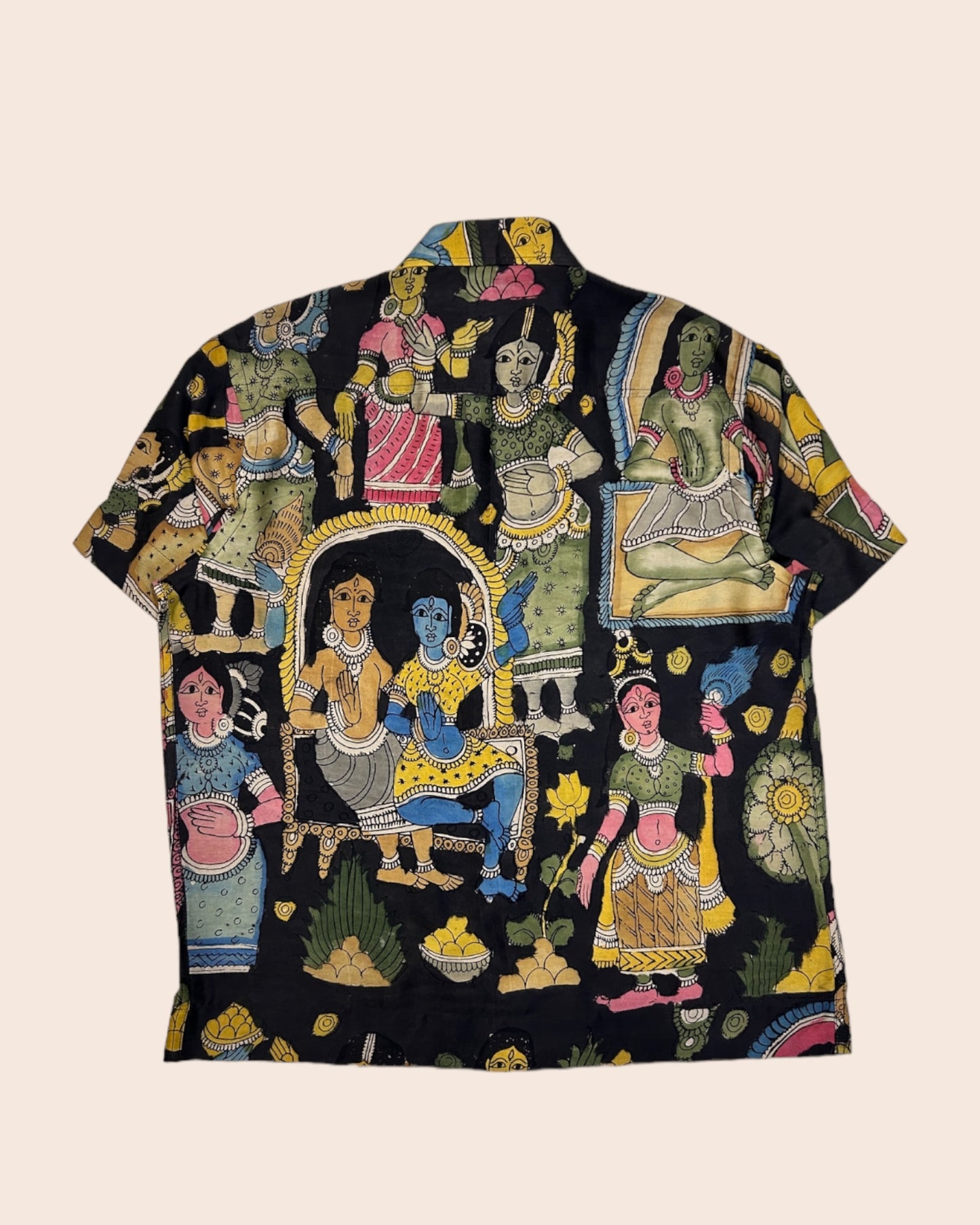 Kalamkari Hand Paint Shirt 15