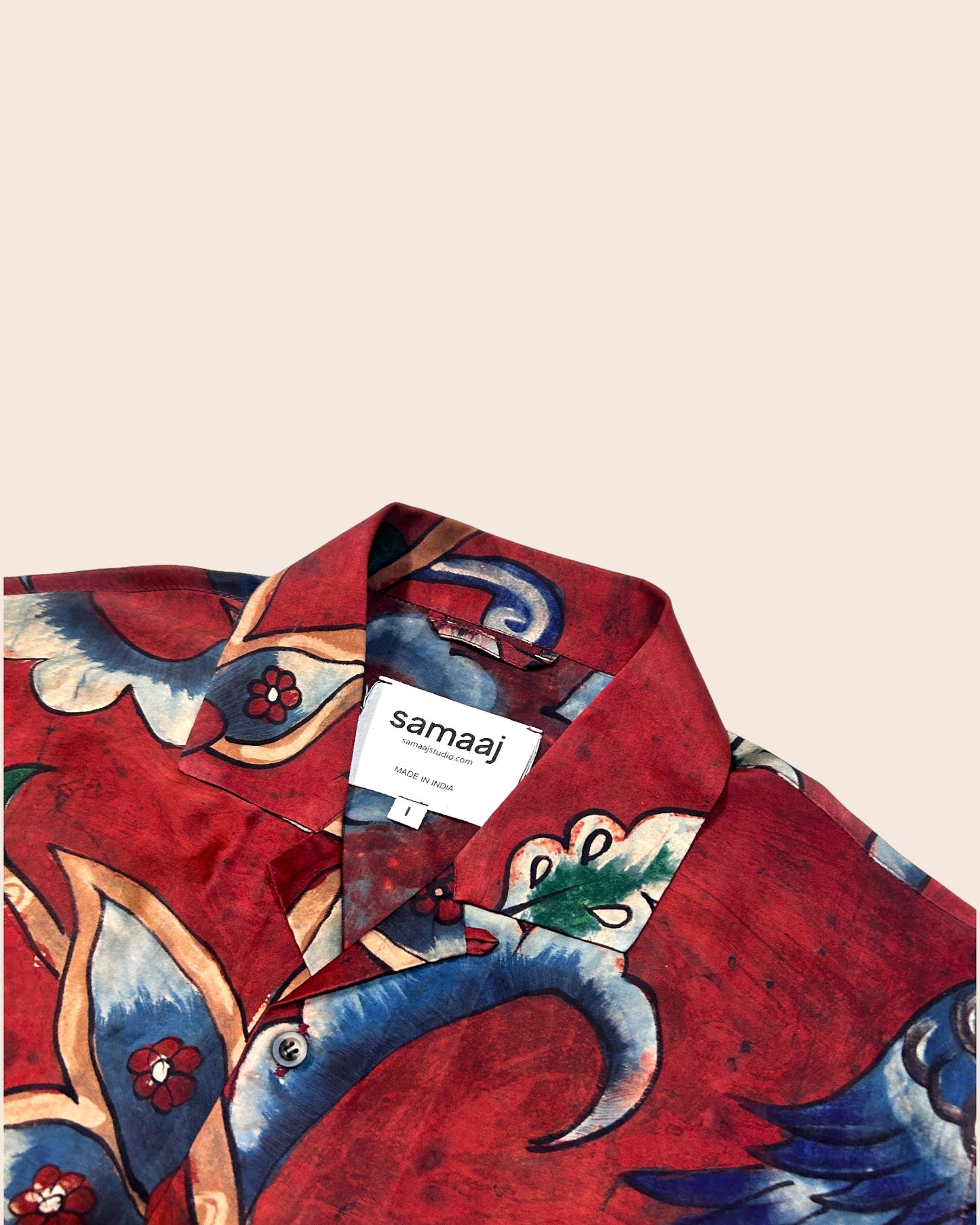 Kalamkari Hand Paint Shirt 15