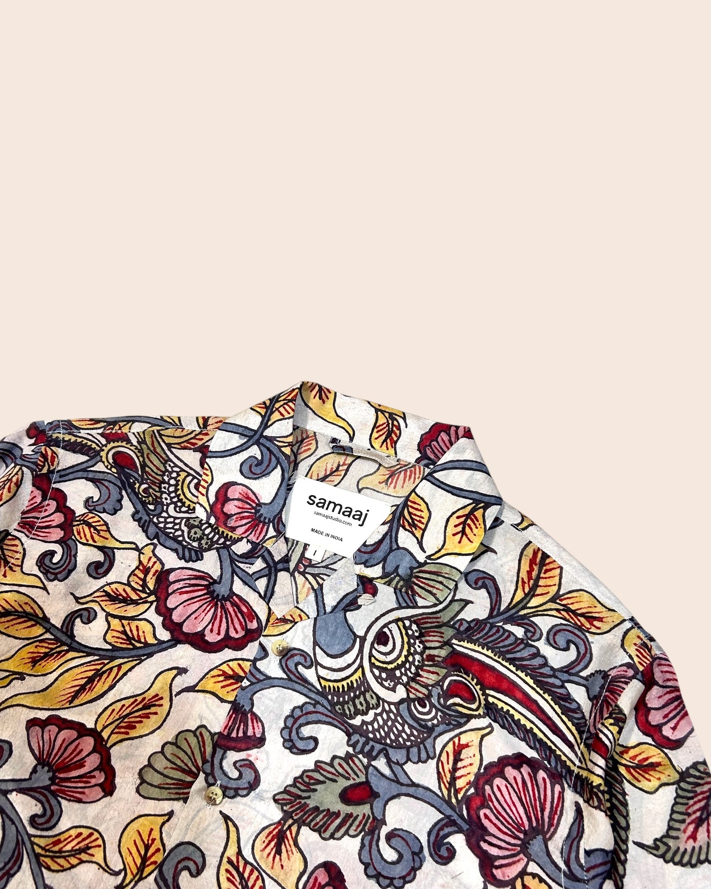 Kalamkari Hand Paint Shirt 21