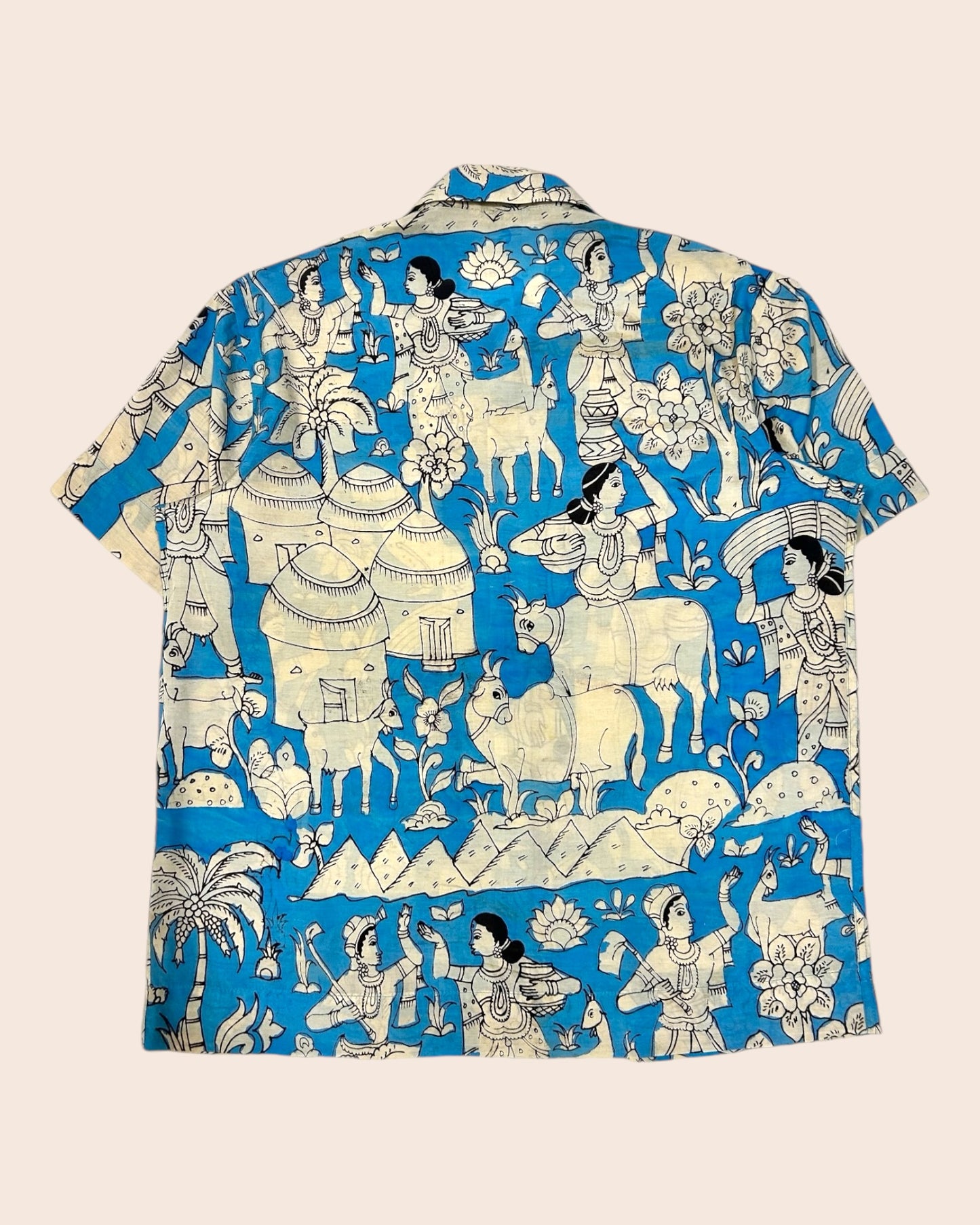 Kalamkari Hand Paint Shirt 19
