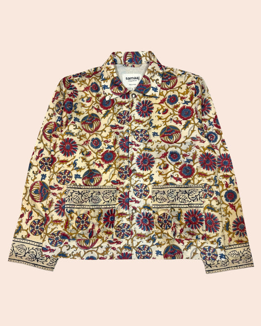 Kalamkari Hand Paint Jacket 09