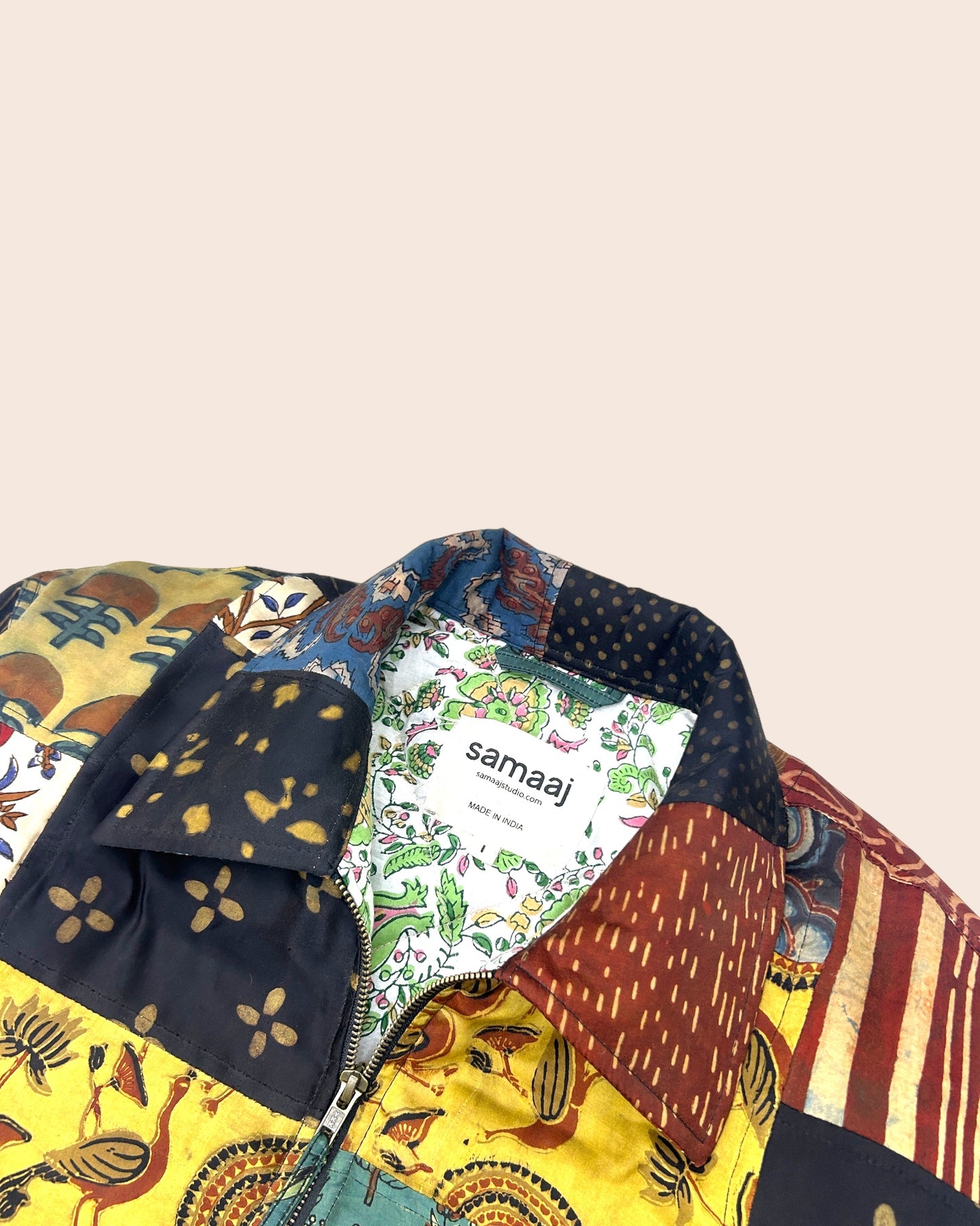 Upcycled Silk Jacket