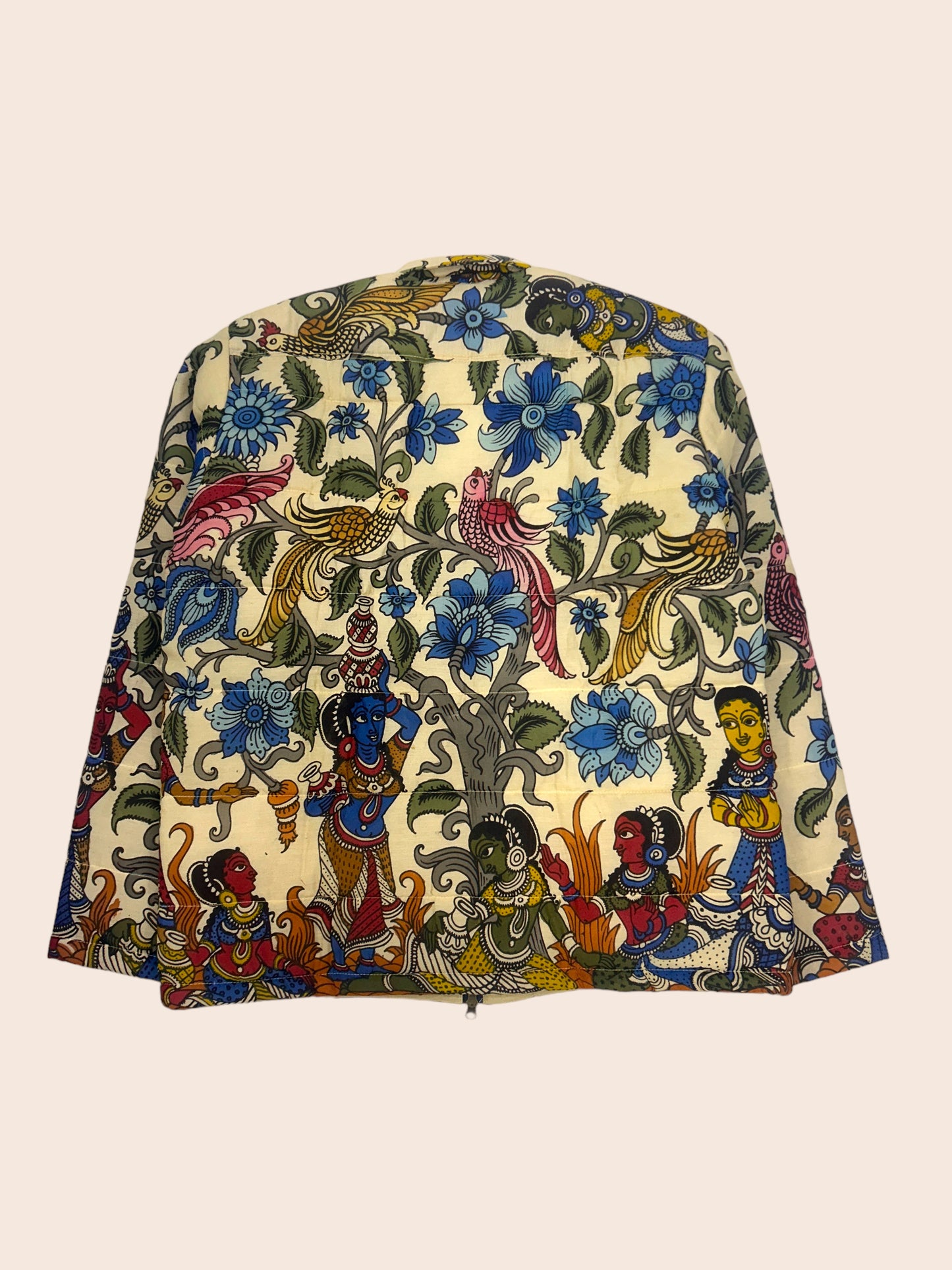 Kalamkari Hand Paint Jacket 4