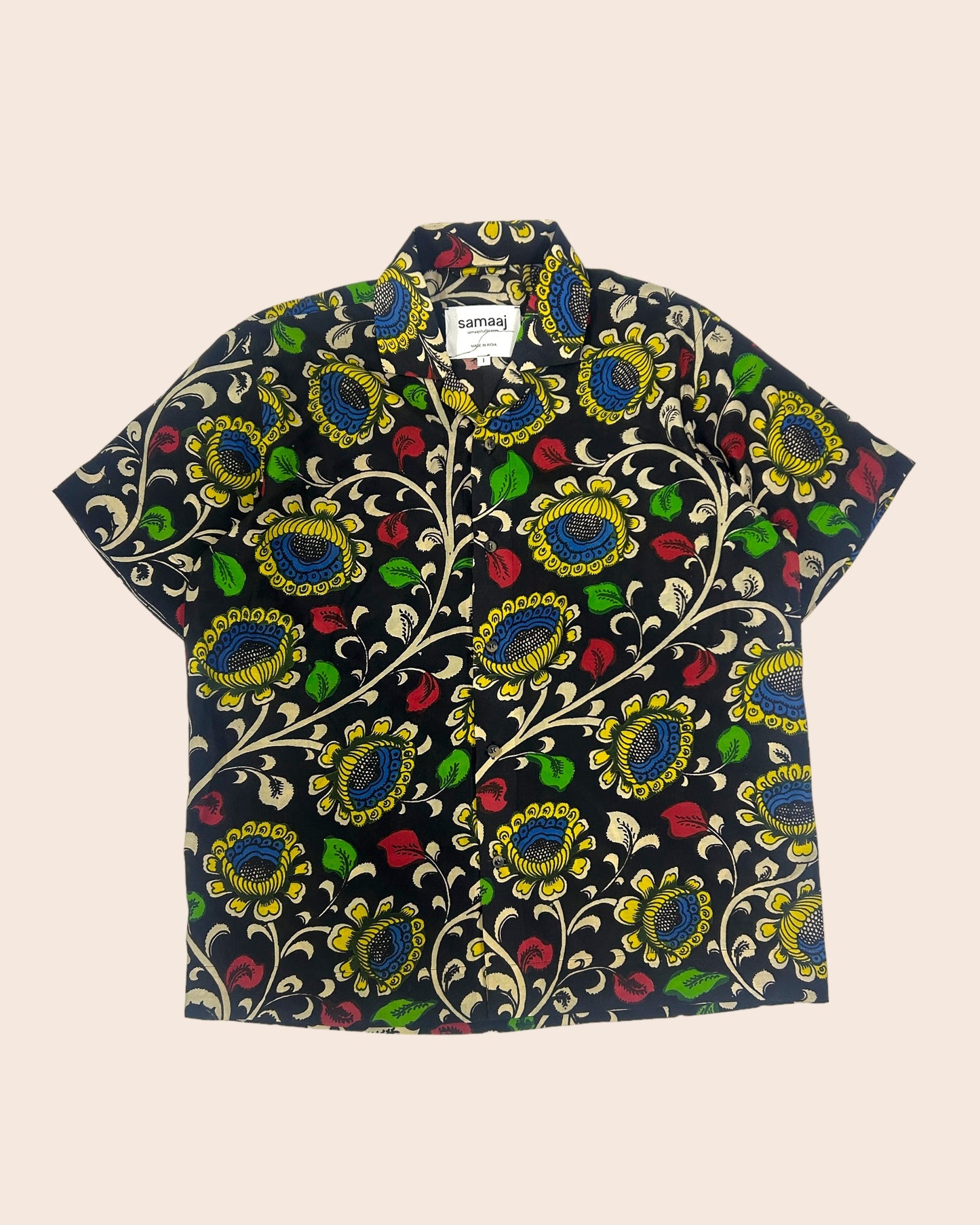 Kalamkari Hand-paint Shirt 3