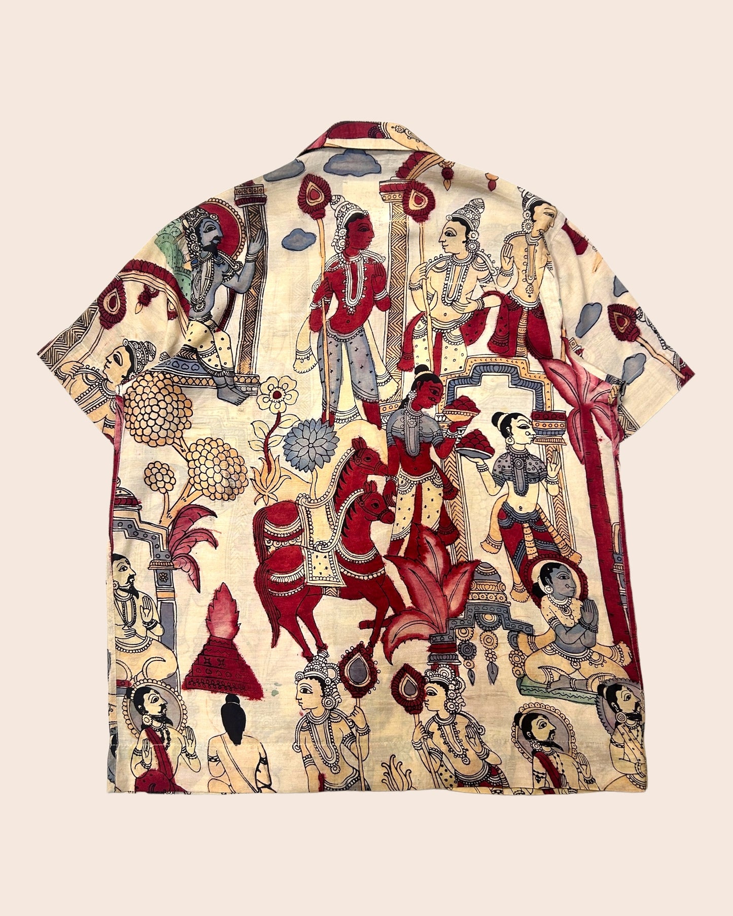 Kalamkari Hand Paint Shirt 08
