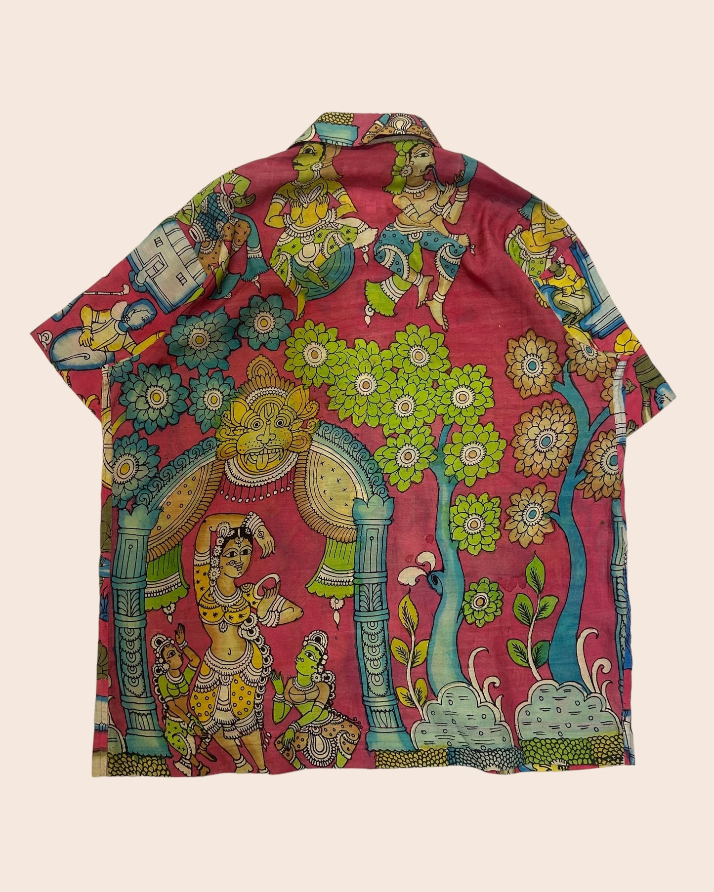 Kalamkari Hand Paint Shirt 11