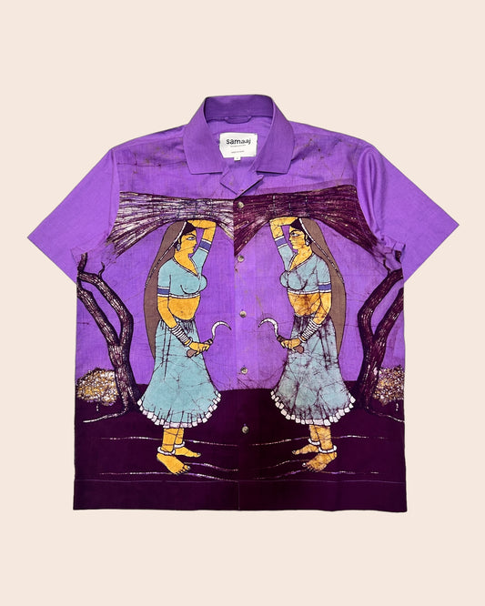 Batik Hand Paint Shirt 03
