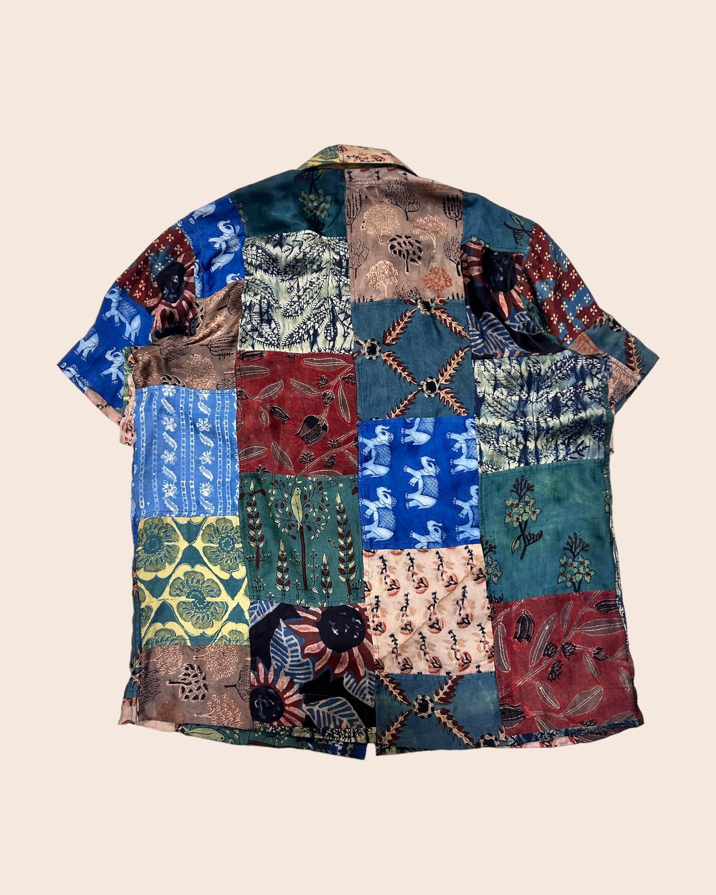 Upcycled Silk Shirt 01