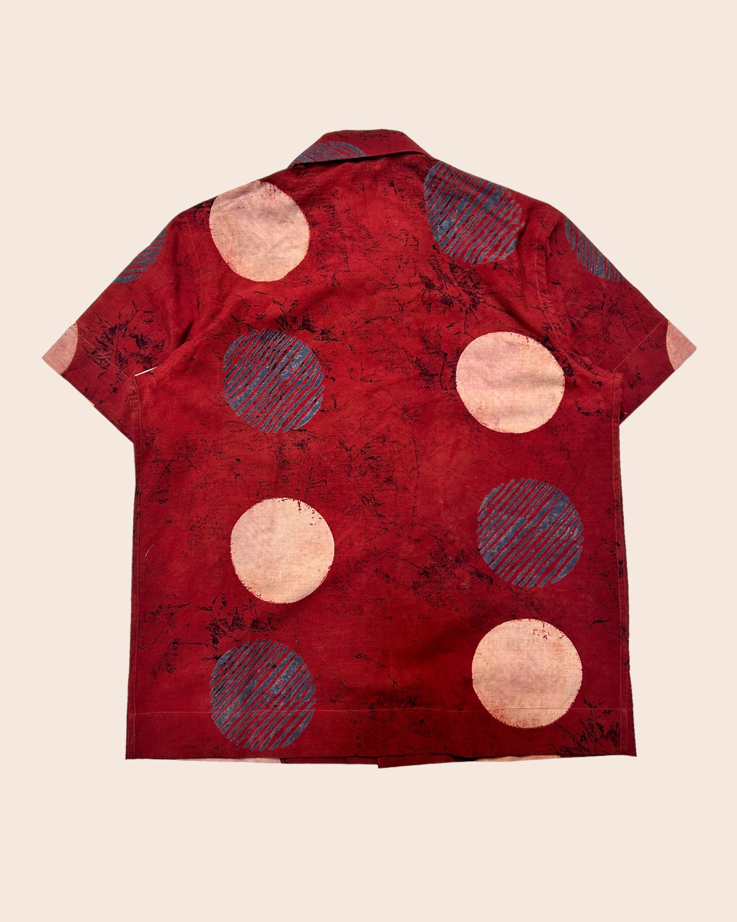 Block Print Ajrakh Shirt 01