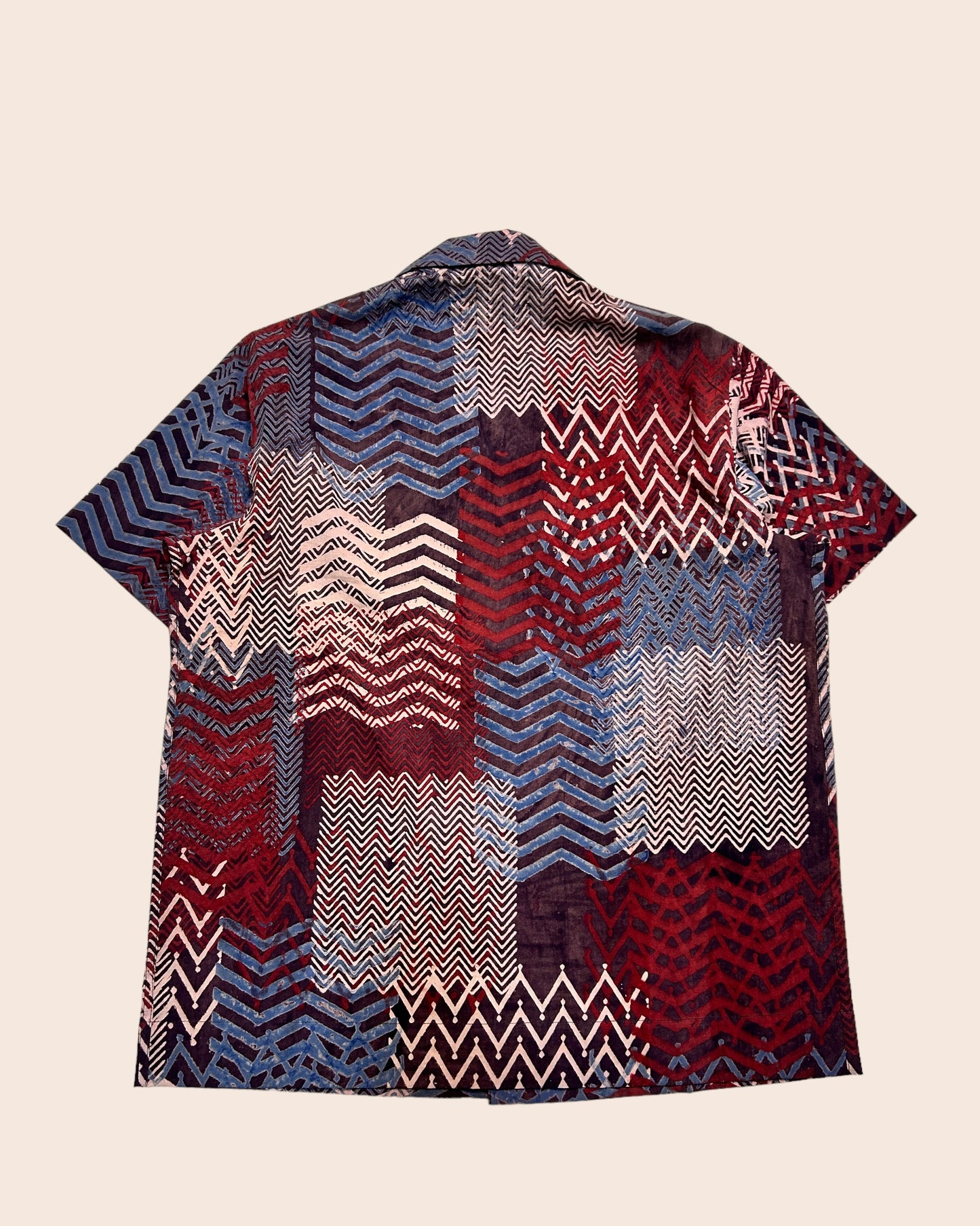 Block Print Ajrakh Shirt 02