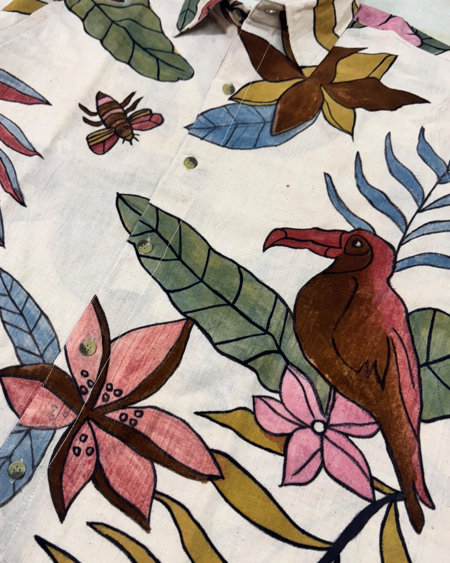 Hand painted shirt 05