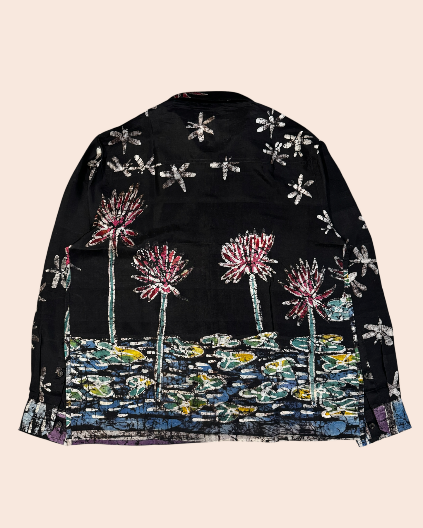 Silk Batik Hand Paint Shirt 05