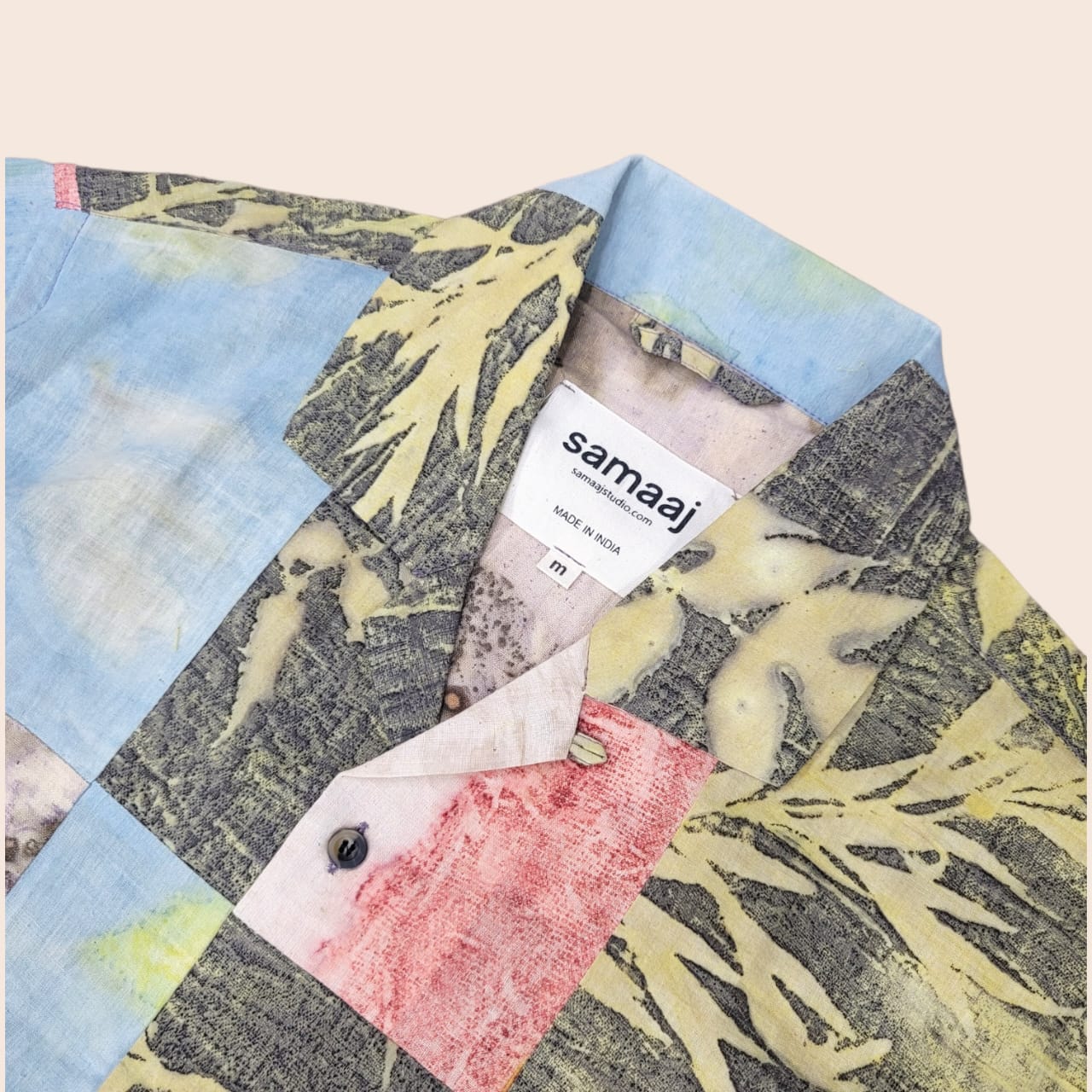 Patchwork Eco Print Shirt