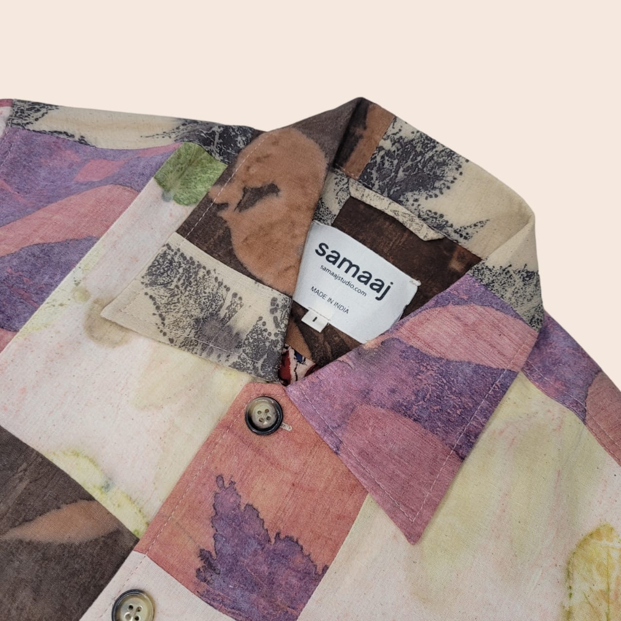 Patchwork Eco Print Jacket 02