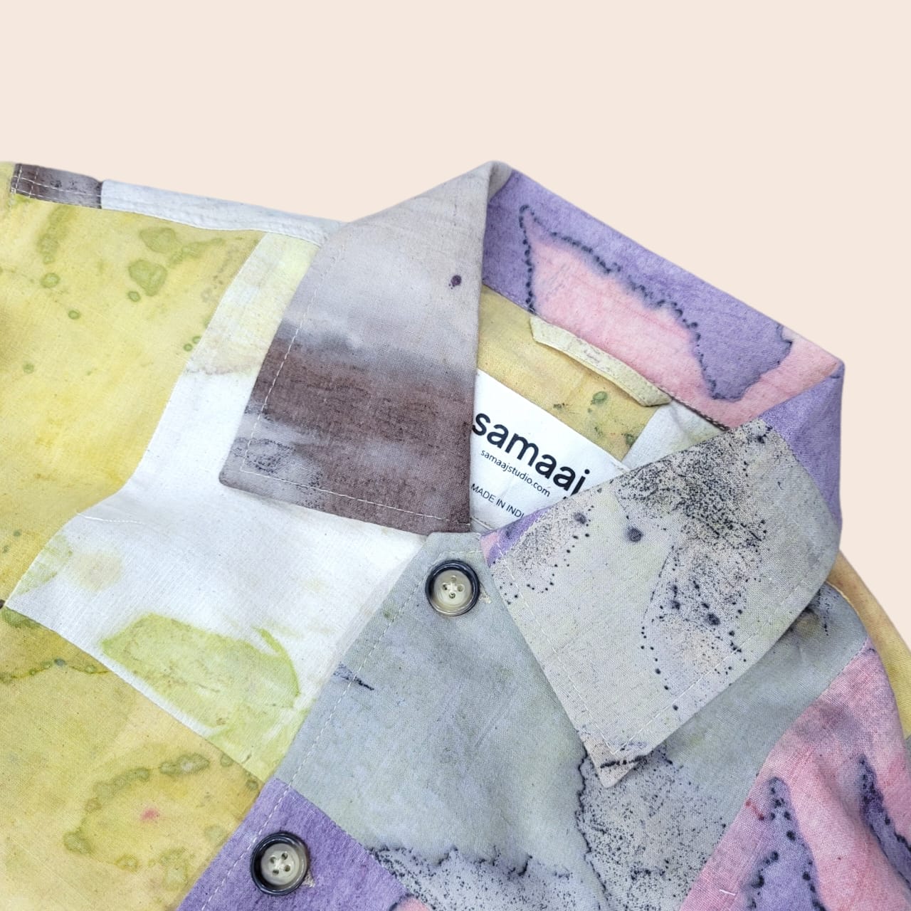 Patchwork Eco Print Jacket 01