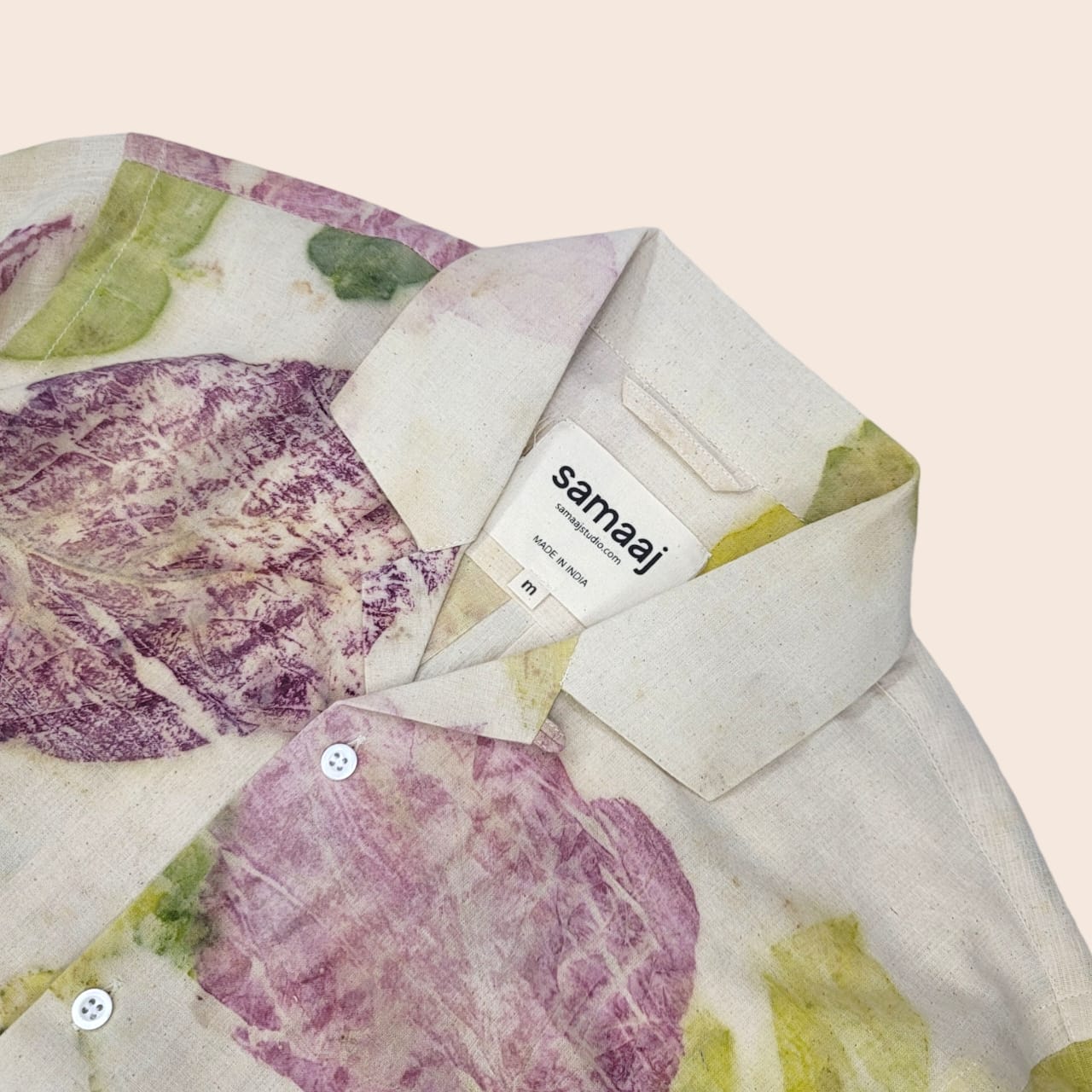 Eco Print Shirt Full Sleeves 01