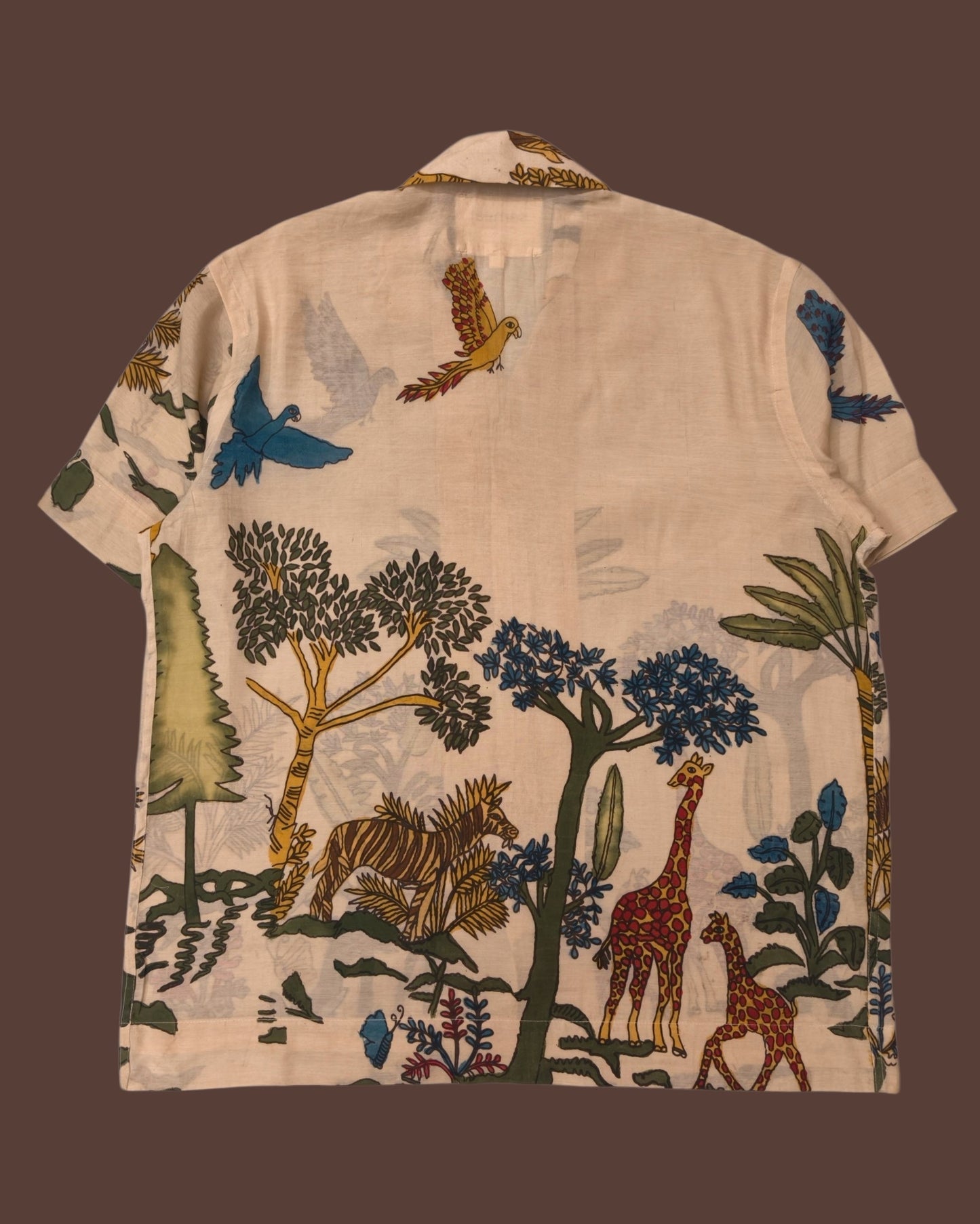 Kalamkari Hand Paint Shirt 28