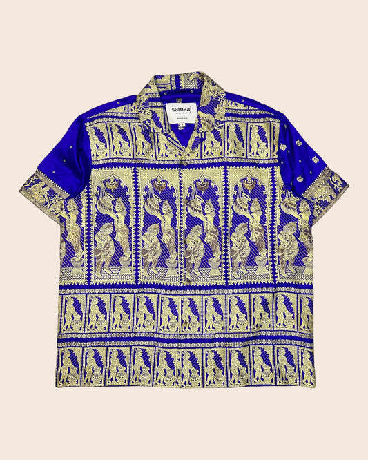 Baluchari Handwoven Shirt 02