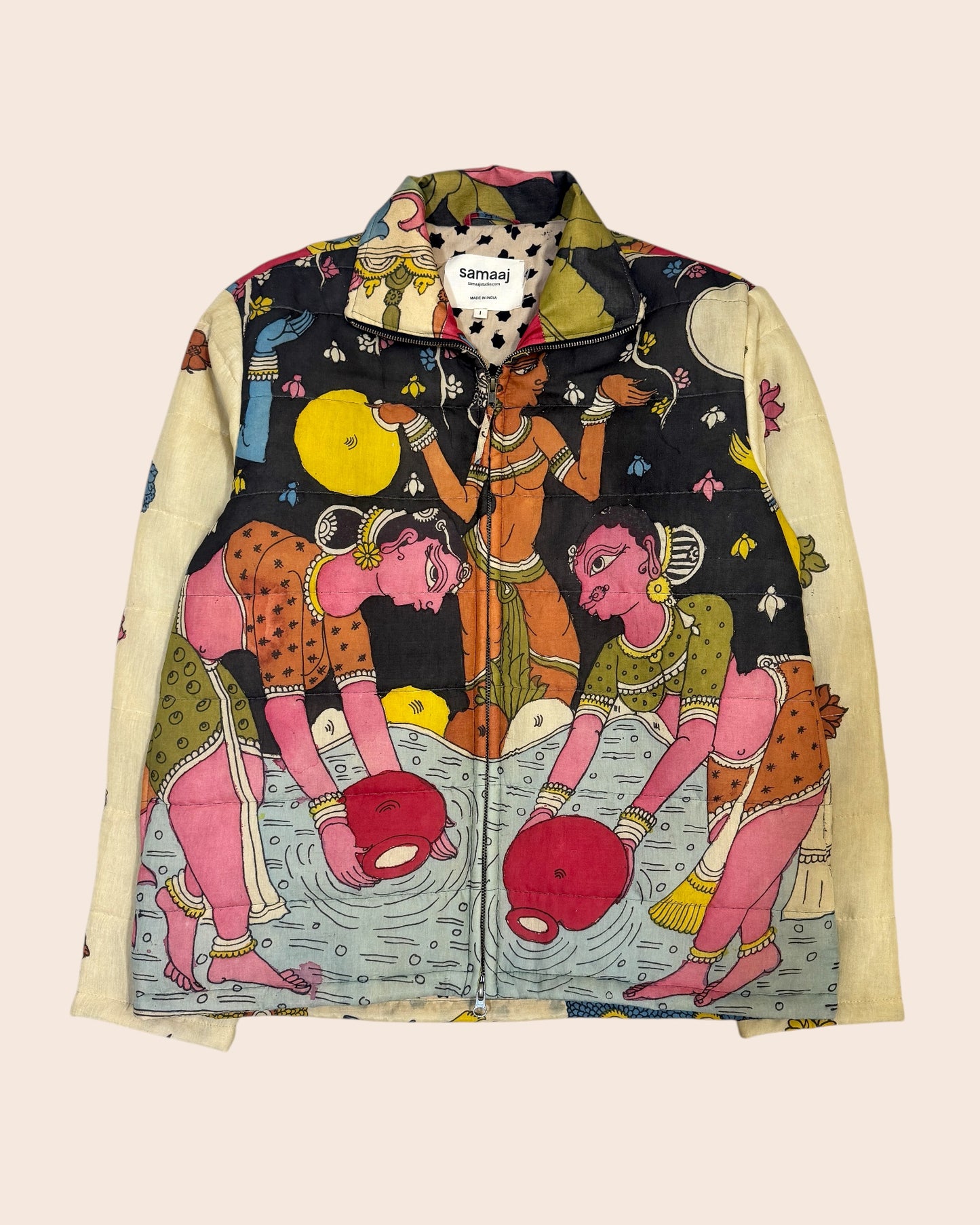 Kalamkari Hand Paint Jacket