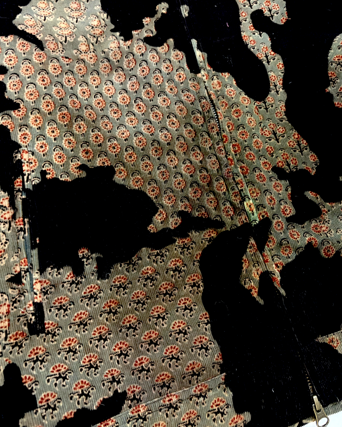 Abstract Corduroy Jacket
