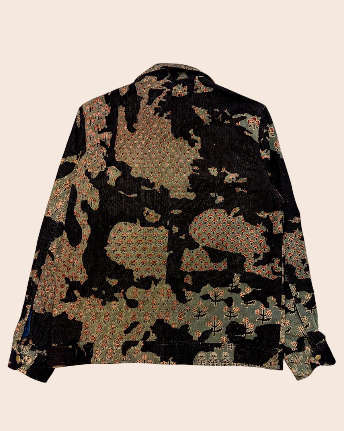 Abstract Corduroy Jacket