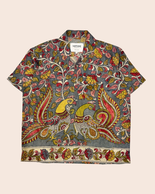 Kalamkari Hand Paint Shirt 20