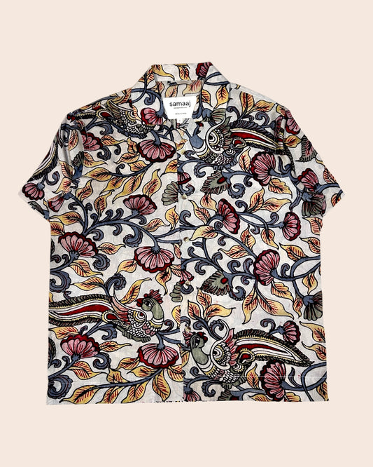 Kalamkari Hand Paint Shirt 21