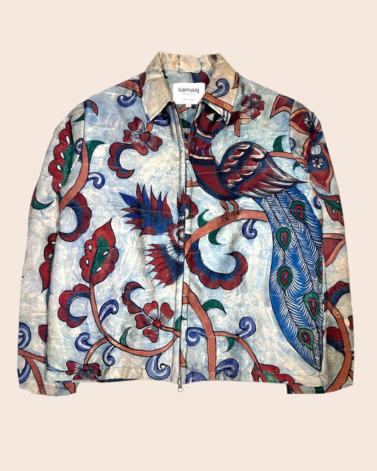 Kalamkari Hand Paint Jacket 06