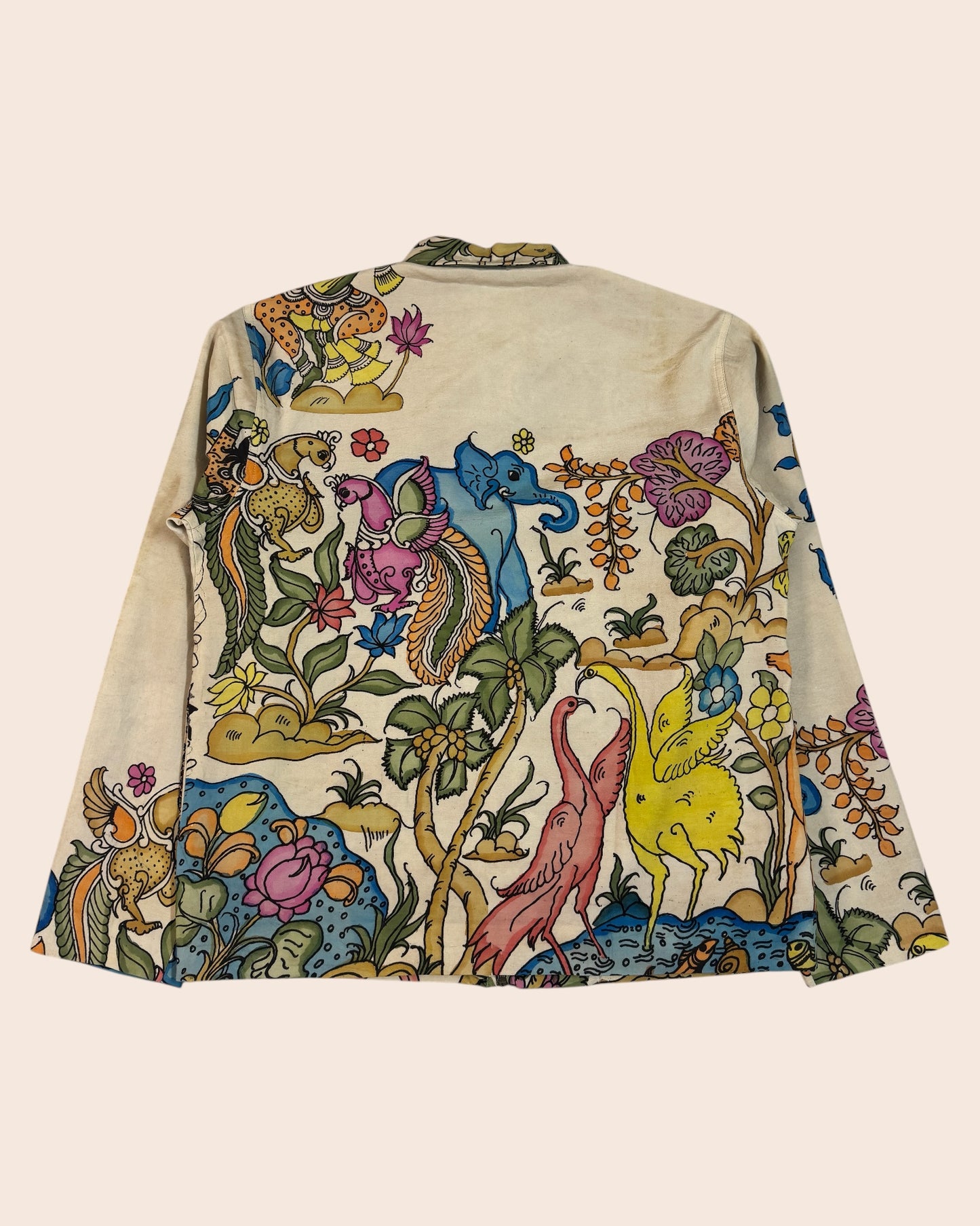 Kalamkari Hand Paint Jacket 03