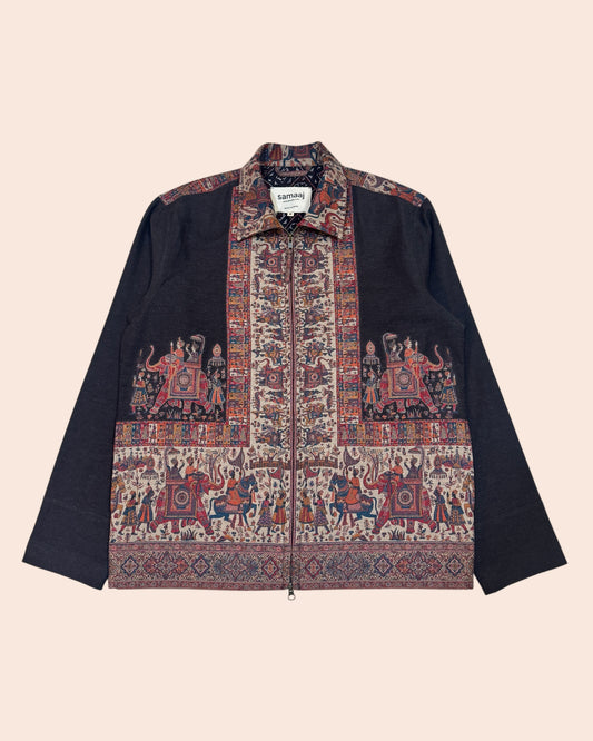 Pashmina Wool Jacket 07