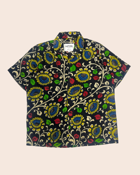 Kalamkari Hand-paint Shirt 3