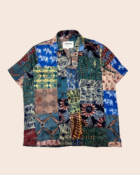 Upcycled Silk Shirt 01