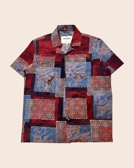 Block Print Ajrakh Shirt 03