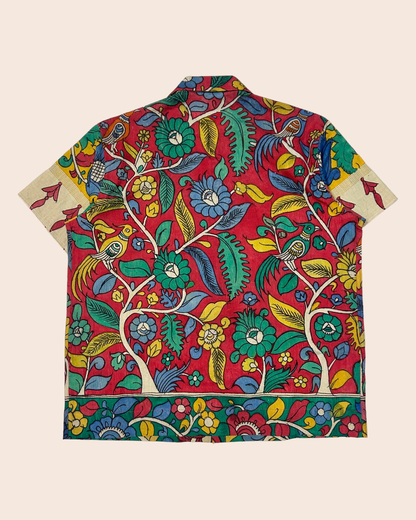 Kalamkari Hand Paint Shirt 12