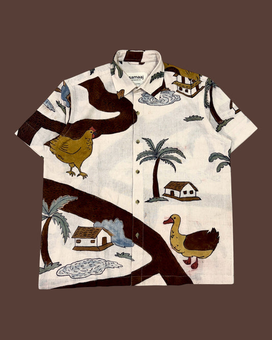 Hand painted shirt 04