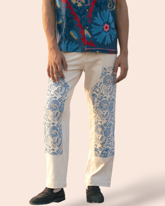 Double knee carpenter pants