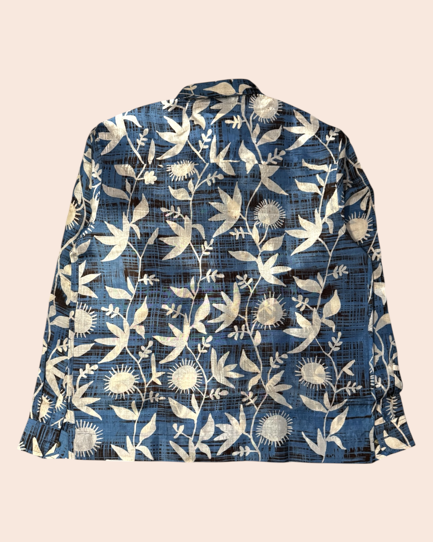 Silk Batik Hand Paint Shirt 04