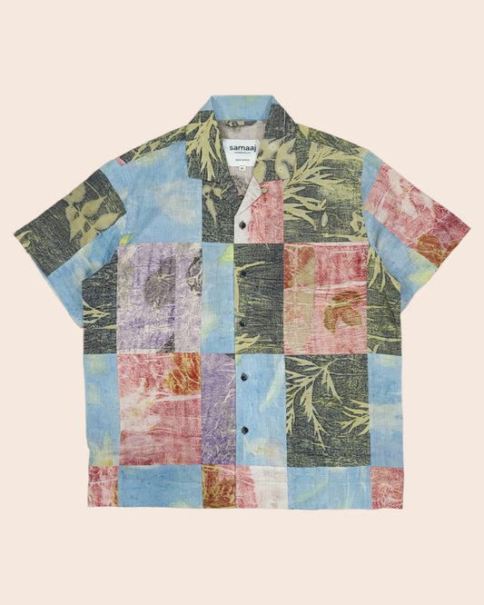 Patchwork Eco Print Shirt