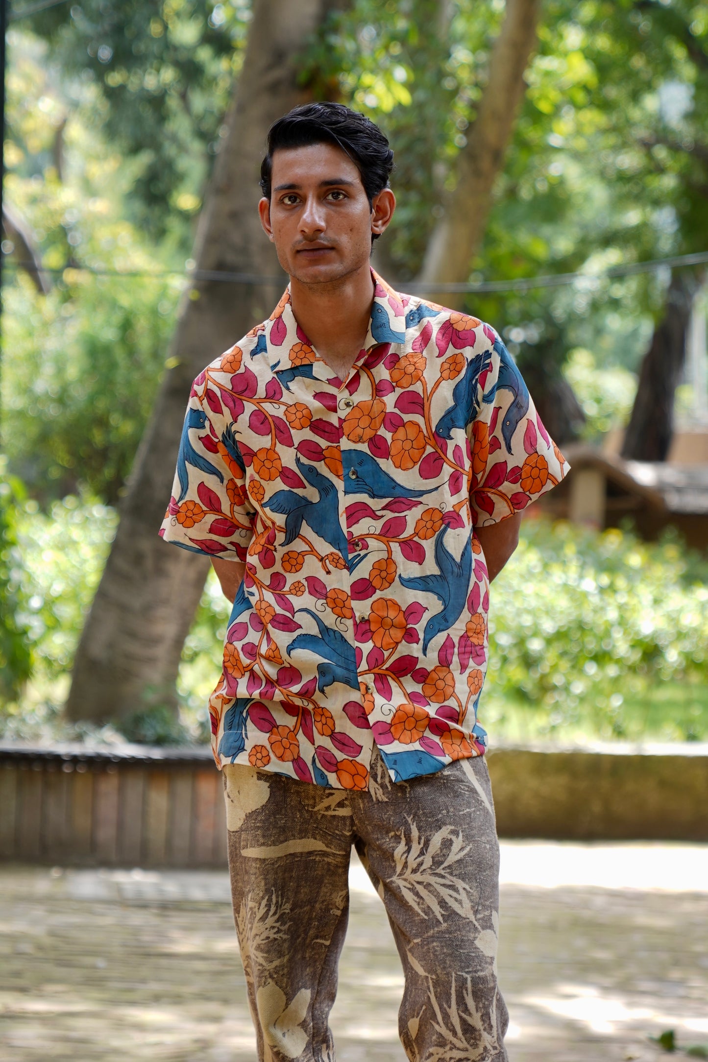 Kalamkari Hand-paint Shirt