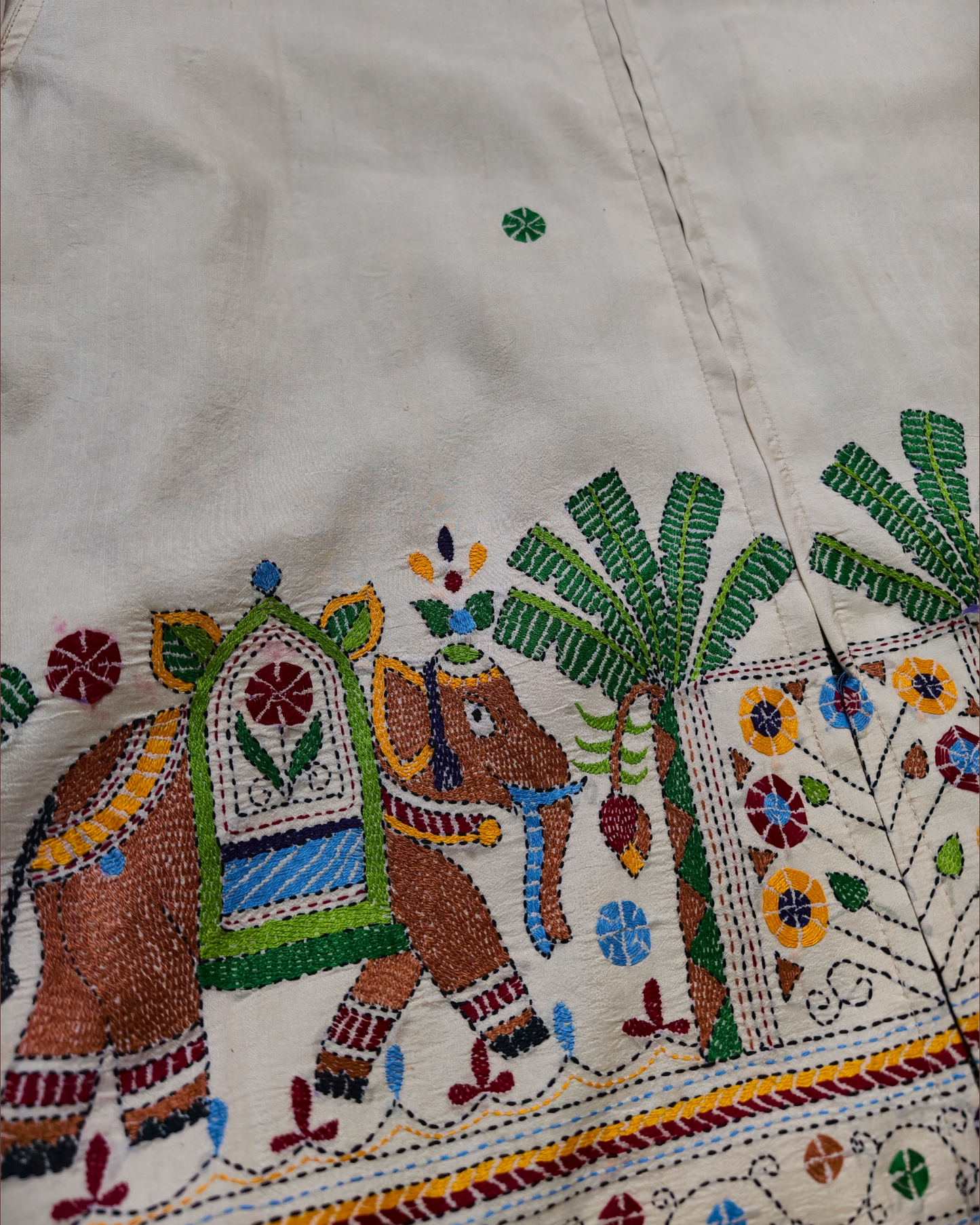 Kantha Hand Embroidered Jacket 06