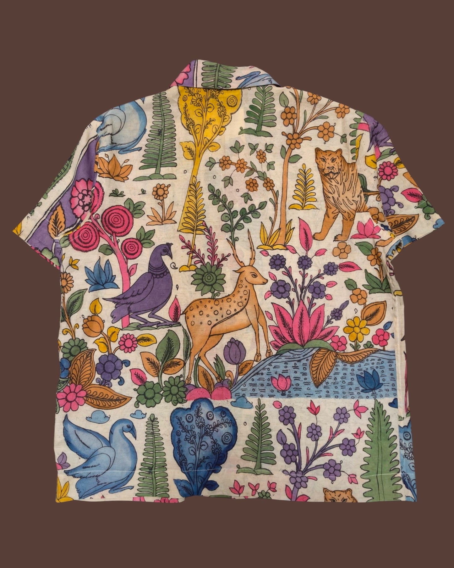 Kalamkari Hand Paint Shirt 26