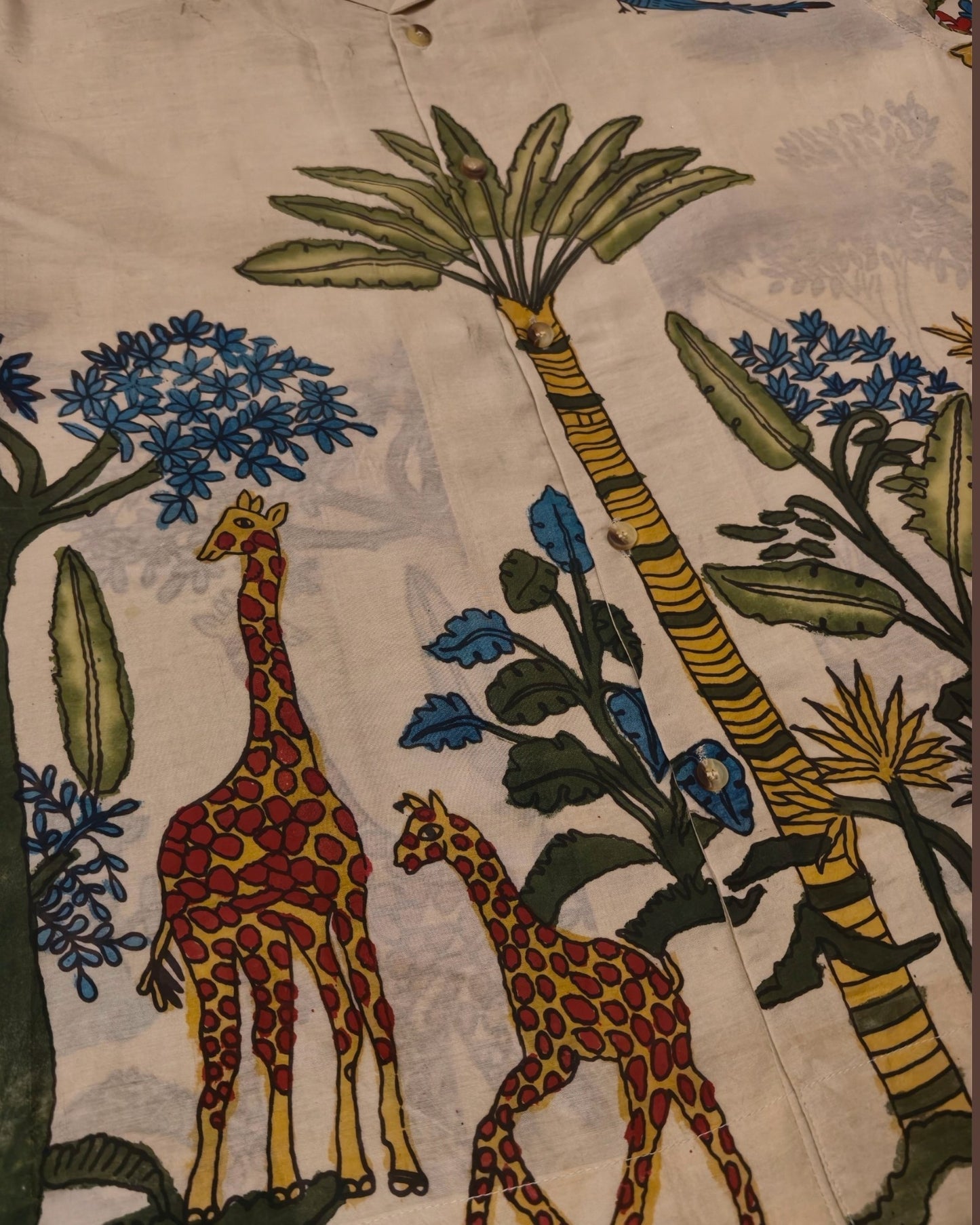 Kalamkari Hand Paint Shirt 28