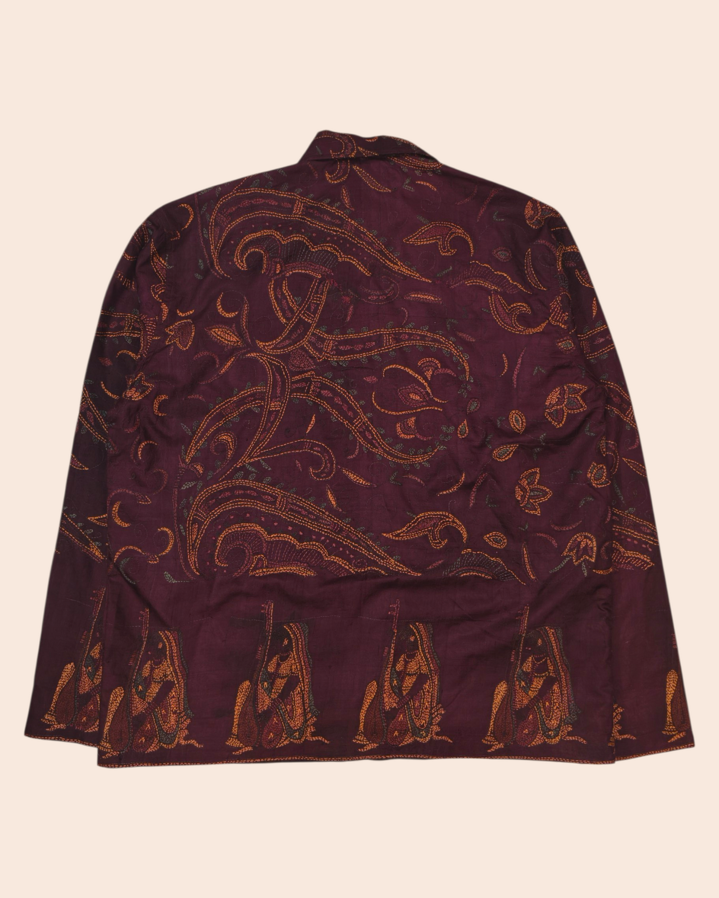 Kantha Hand Embroidered Jacket 07